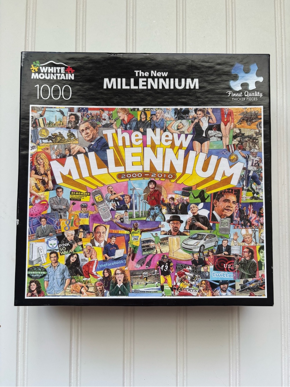 The New Millenium 1000 Piece Puzzle New In Box 2000s Y2K USA